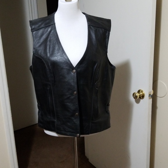 Ladies Milwaukee Leathers Vest - Picture 1 of 5